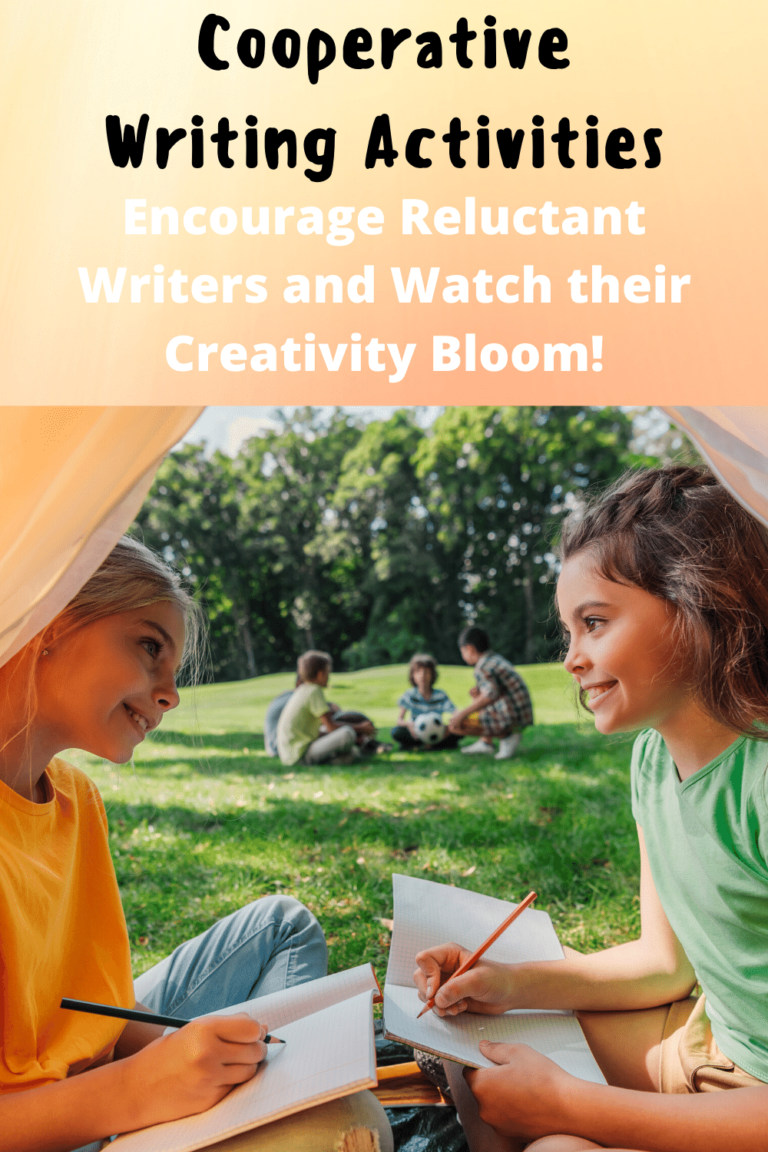 Cooperative Writing Activities - Make Writing Fun for Even the Most Reluctant Writer #mosswoodconnections #writing #cooperativegames #education #homeschooling Cooperative Writing Activities - Make Writing Fun for Even the Most Reluctant Writer #mosswoodconnections #writing #cooperativegames #education #homeschooling