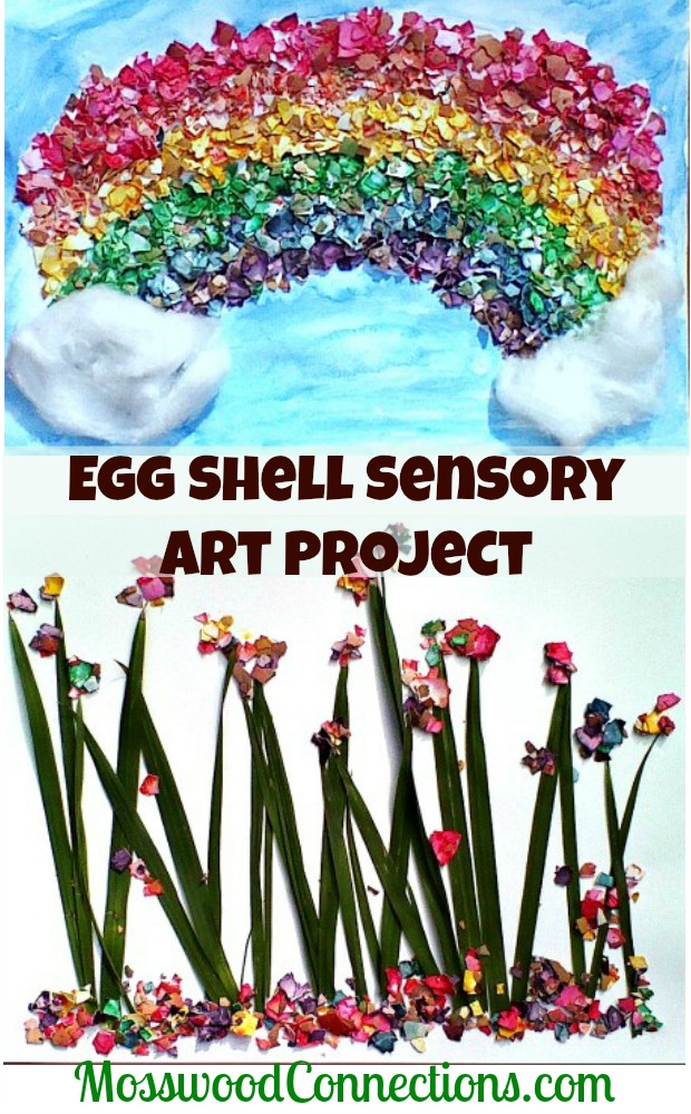 Egg Shell Sensory Art Projects Egg Shell Sensory Art Projects #mosswoodconnections #artprojects #sensory #recycled