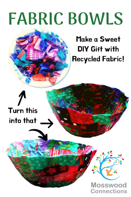 Fabric Bowls: Make a Beautiful DIY Gift with Recycled Fabric ...