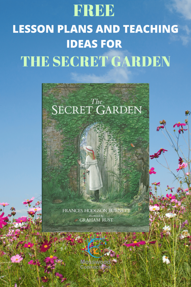 Lesson plans and teaching ideas for The Secret Garden #Intermediatereaders #mosswoodconnections #booklessons #homeschooling #literacy #reluctantreaders Lesson plans and teaching ideas for The Secret Garden #Intermediatereaders #mosswoodconnections #booklessons #homeschooling #literacy #reluctantreaders