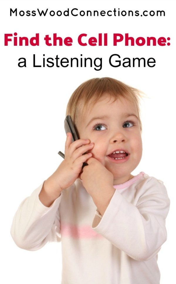 Find the Cell Phone: a Listening Game #mosswoodconnections #auditoryprocessing #activelearning #listeningskills 