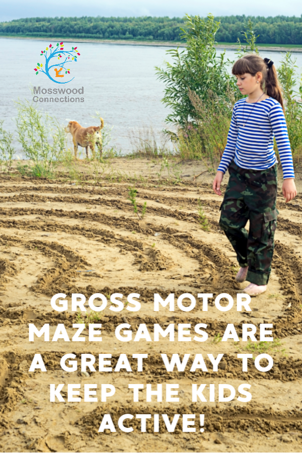  GROSS MOTOR MAZE GAMES THE KIDS WILL LOVE! #mosswoodconnections #mazes #grossmotor #sensory