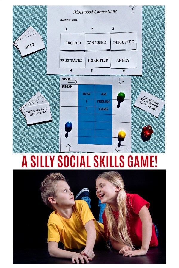 How Am I Feeling A Printable Social Skills Game #mosswoodconnections #autism #socialskills #feelings #printablegame