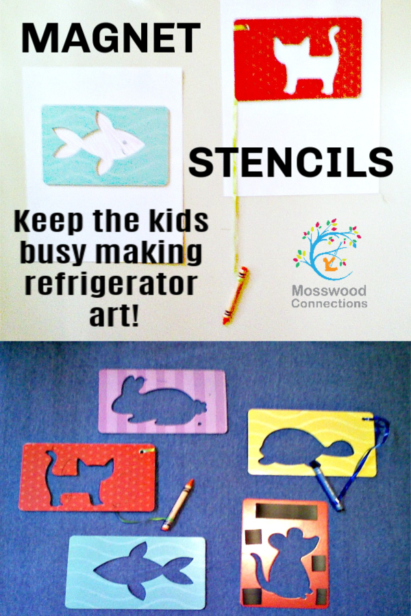 MAGNET STENCILS: An Easy Drawing Activity for Fine Motor Fun #mosswoodconnections #pincergrip #keepthekidsbusy #finemotor