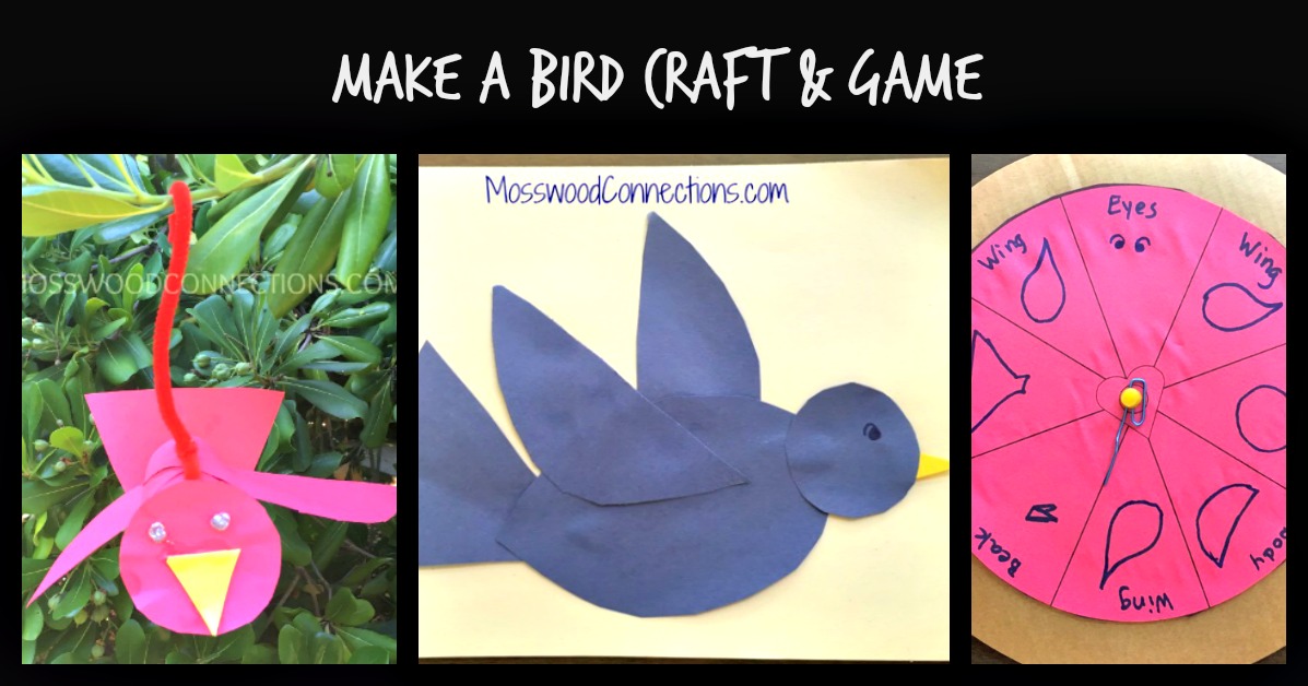 A Bird Game and Bird Craft - Mosswood Connections