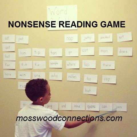 Wacky Words Sight Words Reading Game: your kids will love to learn to read with this activity. #mosswoodconnections #education #sightwords #homeschooling #reading