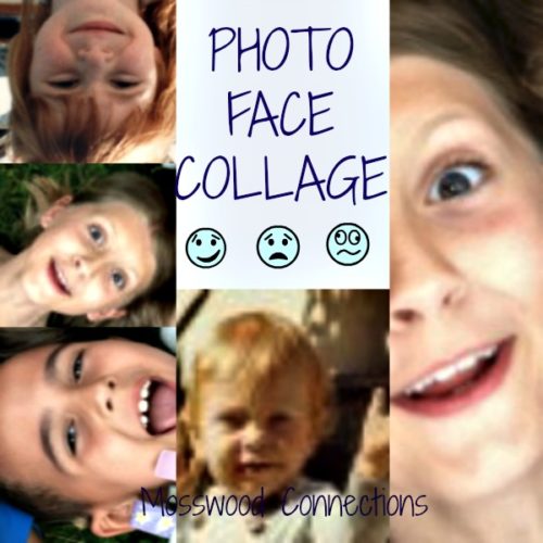 Photo Face Collage Photo Face Collage: A Social Skills Activity for Recognizing Feelings #mosswoodconnections #autism #recognizingfeelings #faces