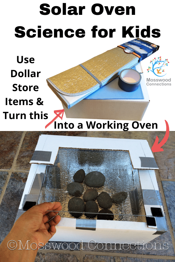 Heating Up Summer Creativity by Constructing a Solar Oven #mosswoodconnections #science #solarscience #education #homeschool