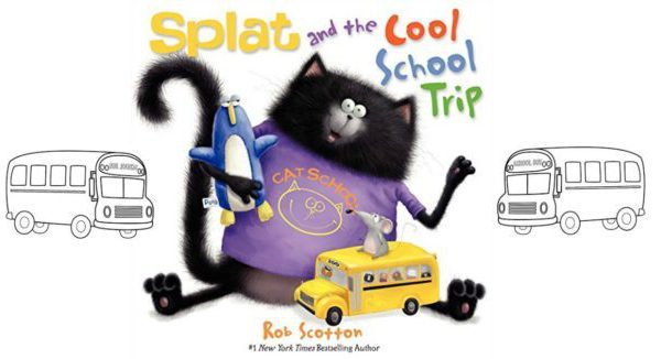 Splat and the Cool School Trip Lessons and Book Extension Activities #mosswoodconnections #picturebooks #SplattheCat #literacy