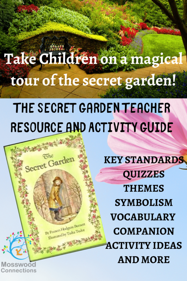 The Secret Garden Lesson Plan and Teacher Curriculum #mosswoodconnections #thesecretgarden #booklessons #middleschool #literacy #teachersresource #homeschooling #bookcurriculum The Secret Garden Lesson Plan and Teacher Curriculum #mosswoodconnections #thesecretgarden #booklessons #middleschool #literacy #teachersresource #homeschooling #bookcurriculumLesson plans and teaching ideas for The Secret Garden #Intermediatereaders #mosswoodconnections #booklessons #homeschooling #literacy #reluctantreaders