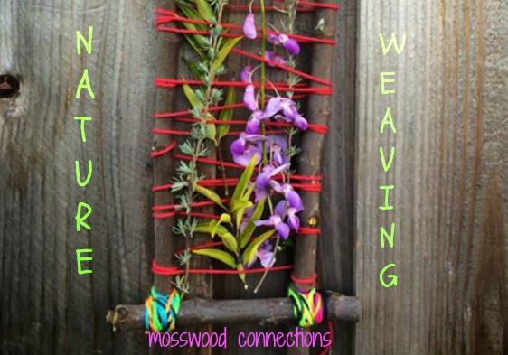 Nature Weaving Art Project #mosswoodconnections #educational 
