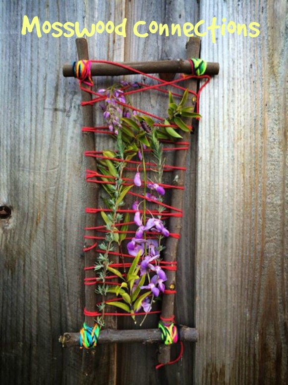 nature weaving nature weaving #natureart #weavingforkids #crafts #mosswoodconnections
