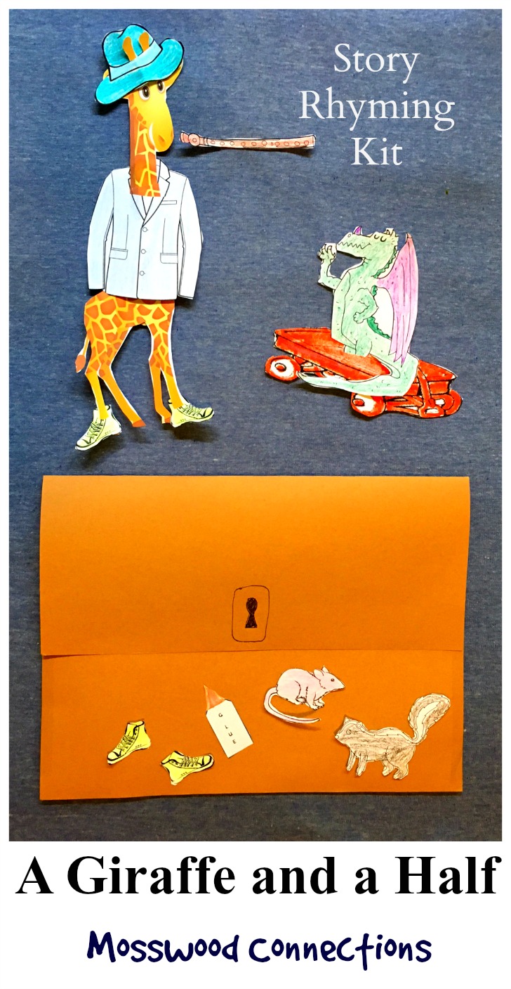 A Giraffe and a Half Rhyming Kit A Giraffe and a Half Rhyming Kit #mosswoodconnections #picturebooks #ShelSilverstein #Giraffe #literacy