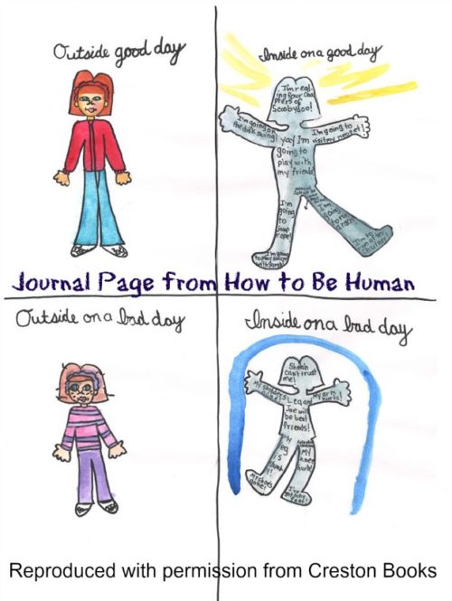 Inside Out Journal Page Journal Writing for Kids #education #homeschooling #writing #journalpages #mosswoodconnections