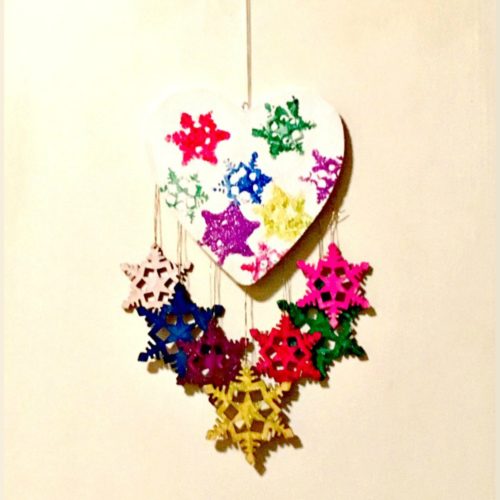 Mobile Slide 2 Mobiles Make Awesome Kid-Made Gifts #craftsforkids #mosswoodconnections #kidmadegifts