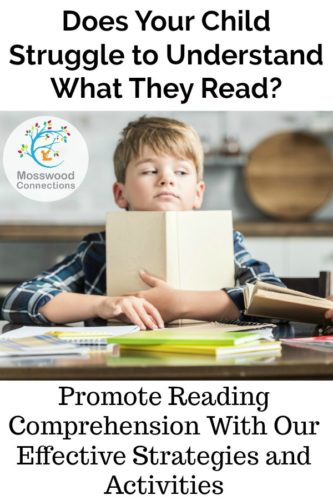 Activities to Promote Reading Comprehension - Mosswood Connections