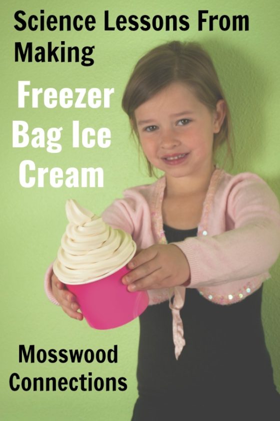 Science Lessons From Making Freezer Bag Ice Cream Mosswood Connections