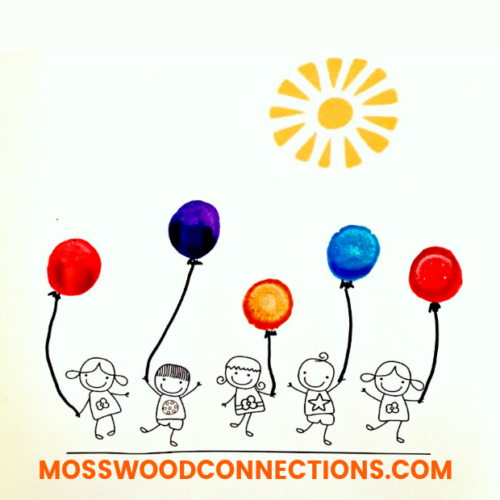 Sticker and Dot Marker Art Fine Motor Fun Children Sticker and Dot Markers Fine Motor Art Project #mosswoodconnections #pincergrip #keepthekidsbusy #finemotor #dotmarkers #stickerfun