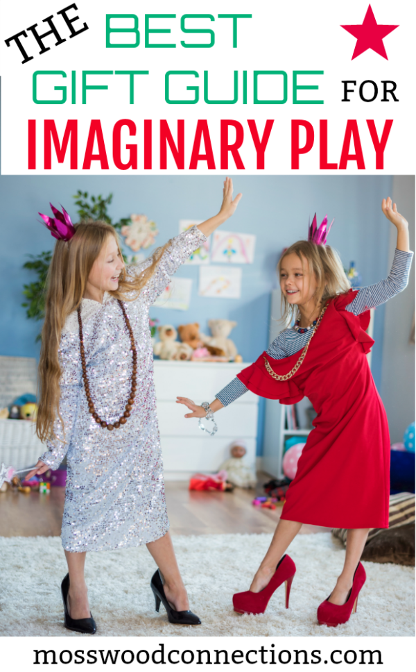 The Best Gift Guide for Imaginary Play KBN Gift Guide Series The Best Gift Guide for Imaginary Play #imaginaryplay #pretend #mosswoodconnections #giftguide