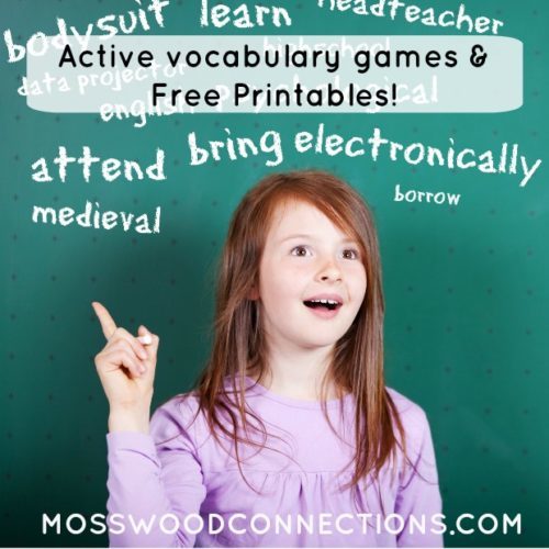 Vocabulary Games For Elementary Students Mosswood Connections