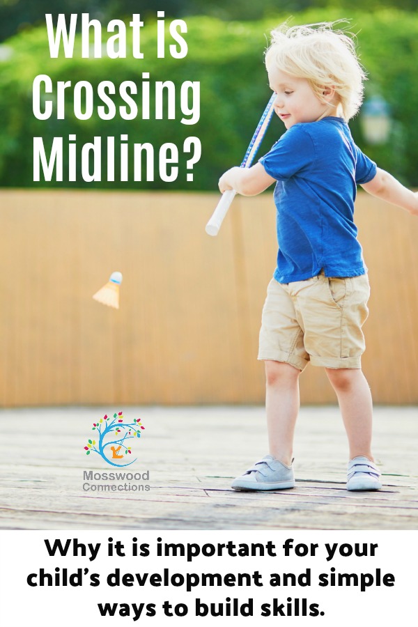 Crossing Midline is Important for Child Development #mosswoodconnections #grossmotor #sensory #childdevelopment #crossingmidline Crossing Midline is Important for Child Development #mosswoodconnections #grossmotor #sensory #childdevelopment #crossingmidline