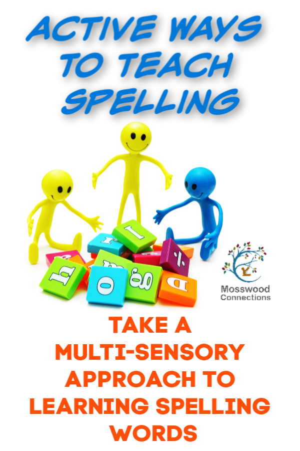 Kinesthetic spelling activities mosswood