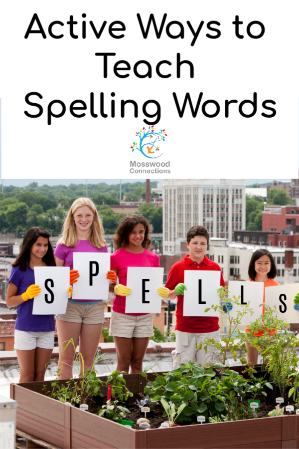 Kinesthetic Spelling Activity: Take a multi-sensory approach to learning spelling words. Active Ways to Teach Spelling Not only are good spelling skills important for writing fluency they also leave an impression on the reader. Take a multi-sensory approach to learning spelling words. #mosswoodconnections #spelling #kinestheticlearning #multi-sensory #activelearning #spellingwords #homeschool #elementaryschool #educational Kinesthetic Spelling Activity: Take a multi-sensory approach to learning spelling words. Active Ways to Teach Spelling #spelling #mosswoodconnections #spelling #kinestheticlearning #multi-sensory #activelearning #spellingwords #homeschool #elementaryschool #educational