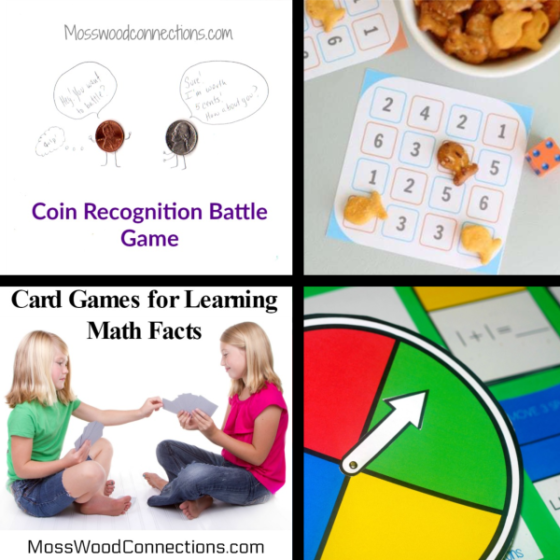 Active Math Games for Elementary School Mosswood Connections
