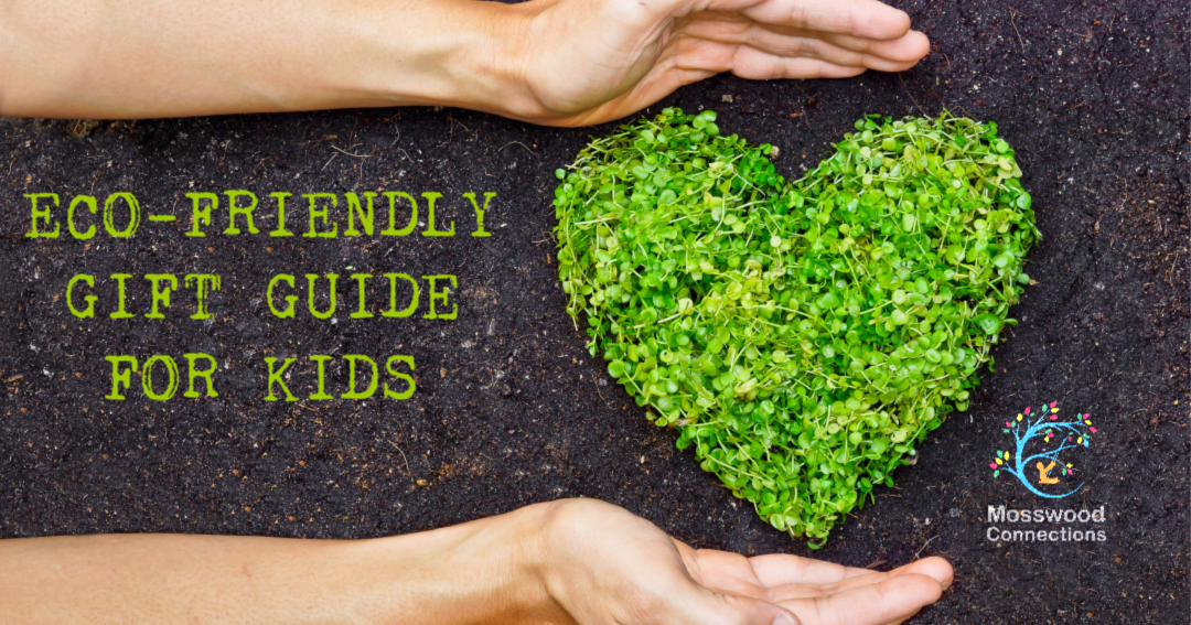 Eco-Friendly Gift Guide for Kids #mosswoodconnections #mosswoodconnections #holidays