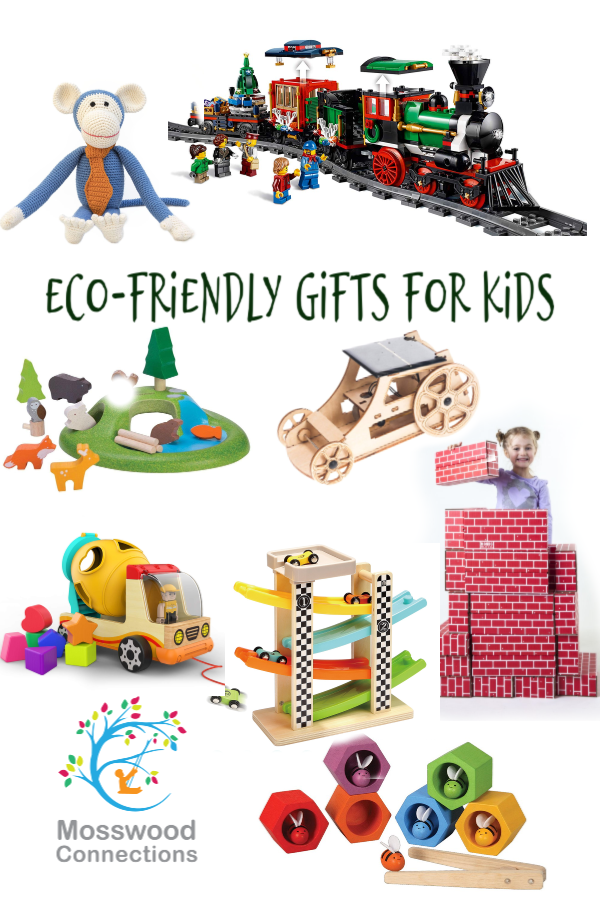  Eco-Friendly Gifts Guide for Kids #mosswoodconnections #giftguide #kids #ecofriendly #environmentallyfriendly #sustainableliving