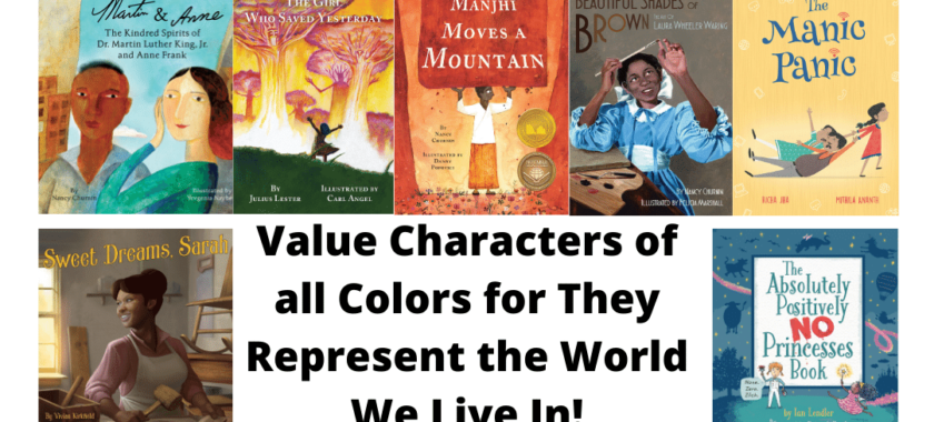 Value Characters of all Colors for They Represent the World We Live In! (1)